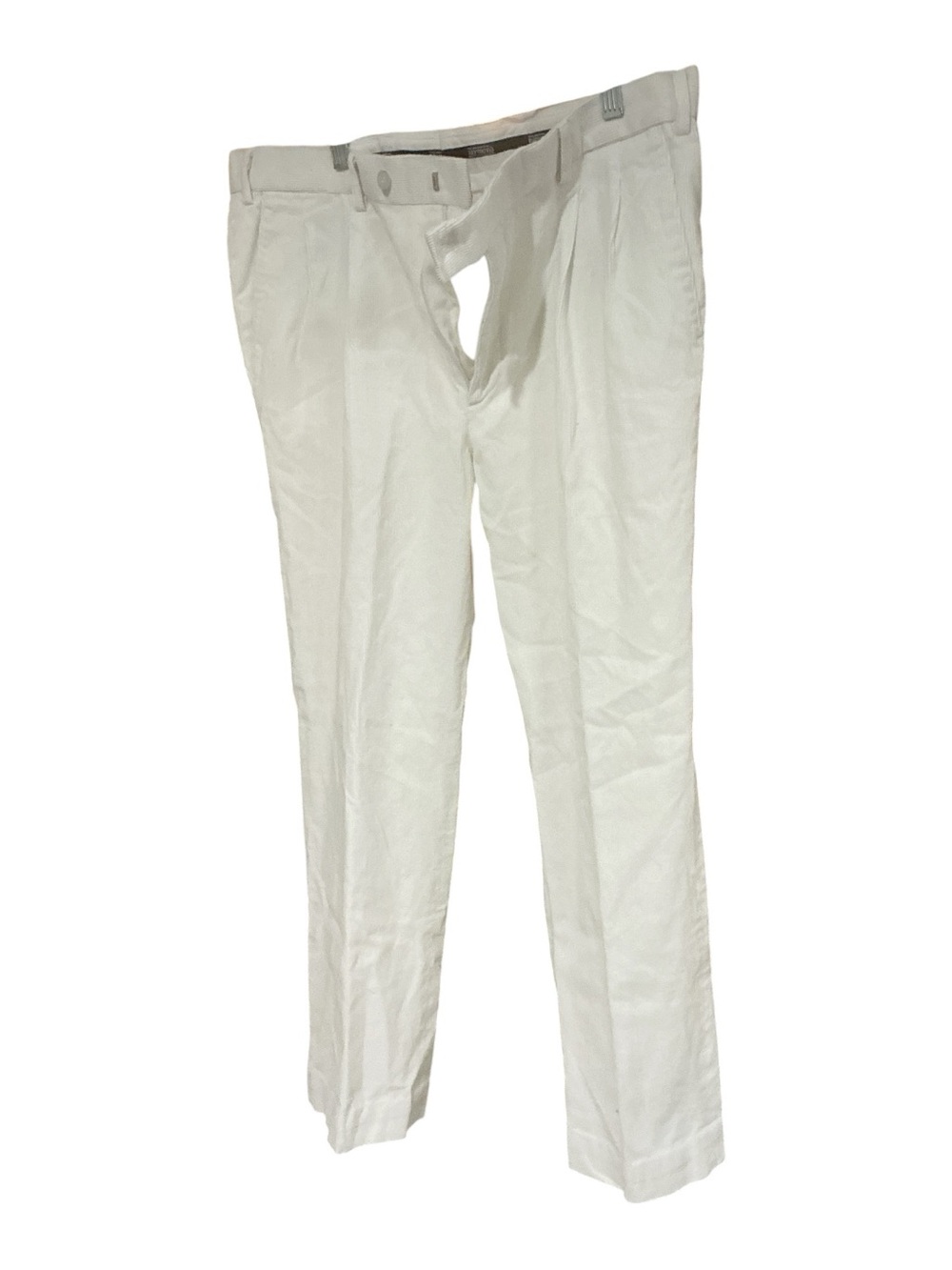 Raymond Cream Dress Pants - Tailored Straight Leg